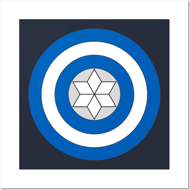 Captain Israel Hanukkah Shield Wall Art by IORS